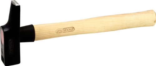 Ks Tools 142.2045 Martello Per Falegnami, Manico In Hickory, Forma Francese, 500 G