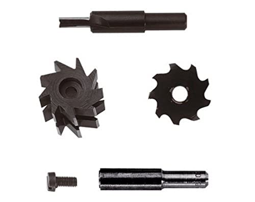 Wolfcraft Set Di Frese Universali Ws, 4 Pezzi, 3254000Fresa Ws In Acciaio Per Utensili Per La Fresatura Di Legno Duro E Dolce