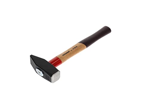 Gedore 600H-2000 - Martello Da Ingegneri Rotband, 2000 G, Colore: Marrone/Rosso/Bordeaux