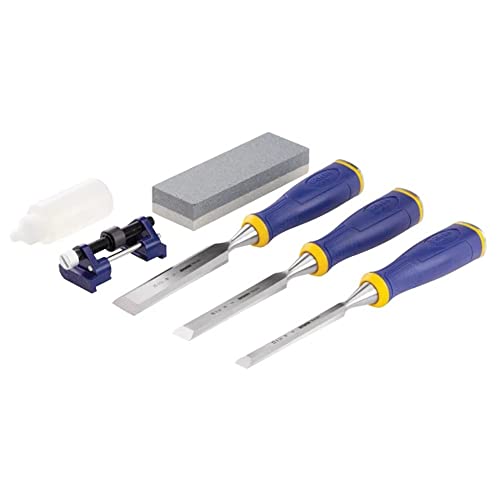 Marples Irwin S500S3Ss Ms500 Series - Set Di Scalpelli Con Bordi Inclinati, Impugnatura Ergonomica