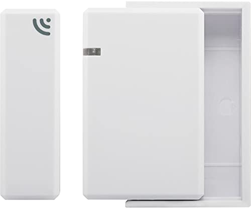 Schellenberg 21012 Smart Home - Contatto Per Finestra E Porta Con Pratico Bilanciamento Dell'Altezza