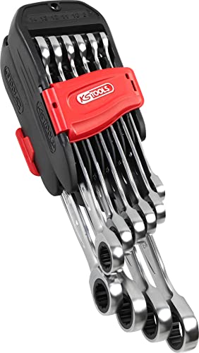 Ks Tools 503.4250 Serie Di Chiavi A Cricco Combinate Gear 10Pz.8-19Mm