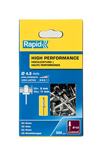Rapid Rivetti High Performance Ø4.8 X 14 Mm. Confezione Grande Da 300 Pezzi.
