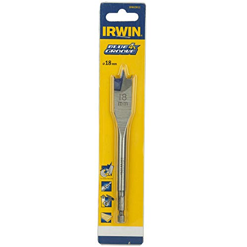 Brocas Planas Mad. Blue Groove 4X 18Mm