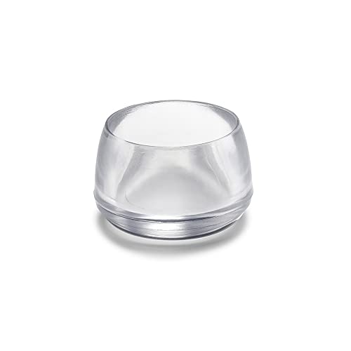Transparent Outer Round Ferrule Ø16 Mm Blister 8 Units Stainless Steel