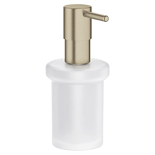 Grohe 40394En1 Essentials New Dispenser Sapone, Finitura Spazzolata, Brushed Nickel, Large