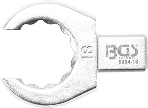 Llave De Anillo Insertable | Abierta | 18 Mm | Sujeción 9 X 12 Mm