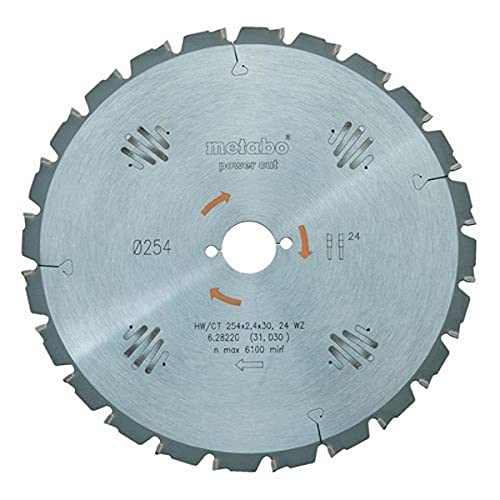 Metabo 628224000 - Disco Per Sega Circolare In Metallo Resistente, Diametro: 315 X 30 Mm, 48 Denti Per Pollice