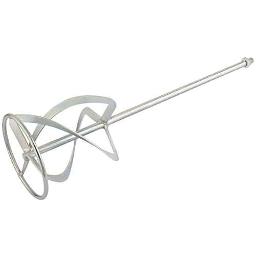 Draper 16208 M14 - Miscelatore A Pale Tripla Lama Per Intonaco, 160 Mm Di Lunghezza X 600 Mm Di Larghezza, Colore: Blu