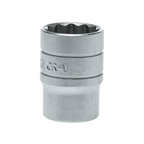 Teng M120522-C - Chiave A Bussola Bi-Esagonale Con Attacco Quadro Da 12,7 Mm, 22 Mm