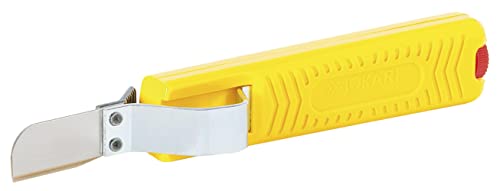 Jokari J10285 - Cuchillo Pelacables Standard Nº 28G Con Cuchilla Recta (Ø 8-28 Mm)