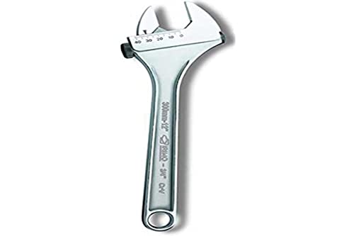 Llave Ajustable Moleta Lateral 8" Cromada