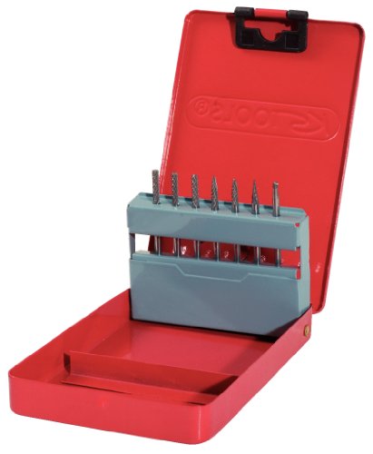 Ks Tools 515.3207 Serie Frese Rotative In Carburo, 7 Pz