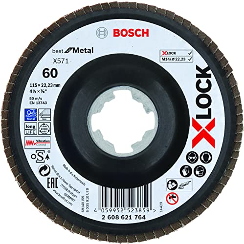 Laminillas_X-Lock Laminillas X571 Best Metal: 115Mm Cónico Plástico G60