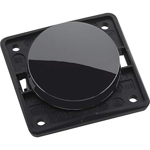 Hager 936562510 Berk Presa Schuko 47452045 Nero Lucido, 250 V, Bianco