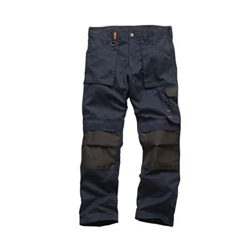 Scruffs Uomo Worker Pantaloni Da Lavoro Not Applicable, Grigio (Graphite 001), (Taglia Unica: 32)