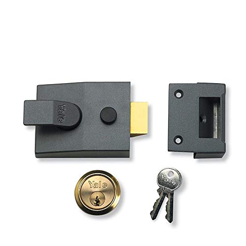 Yale Locks 88 - Serratura Di Sicurezza Standard Nightlatch Dmg, Cilindro In Ottone 60 Mm, Inscatolato