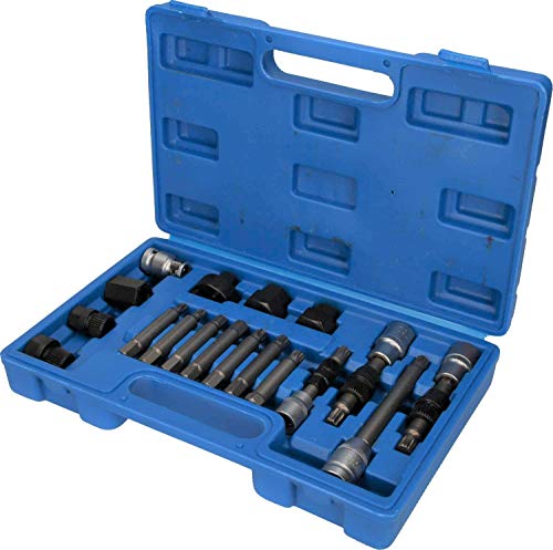 Brilliant Tools 18-Pcs Alternator Pulley Kit
