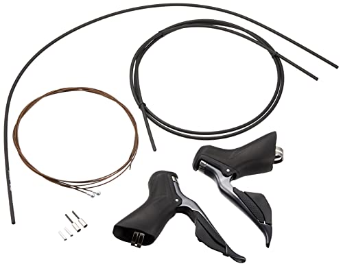 Shimano Unisex - Adulto Ultegra Di2 Leva Di Cambio/Freno, Nero/Argento, Taglia Unica