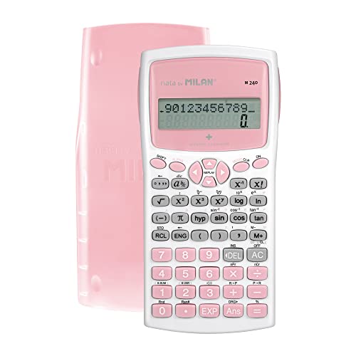 Blíster Calculadora Científica M240 Antibacterial Rosa