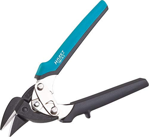 Hazet 1961R-3 Cesoia Per Lamiere Per Carrozzieri, Multicolore, Lunghezza 180 Mm