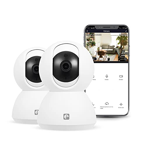 Garza Gz Camara Smart Wifi 360º 720P Hd Pack 2