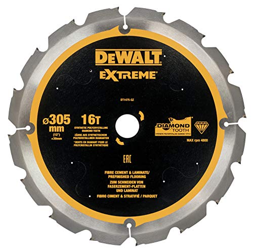Lame Circolari Per Fibrocemento - Lama Fibrocemento 305X30Mm 16 Denti