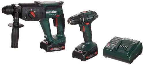 Metabo Combo Set 2.3.2 18 V Macchine A Batteria 18 V (Set Di Macchine In Metabox 165 L, Bs 18 + Kh 18 Ltx 24) # 685216500