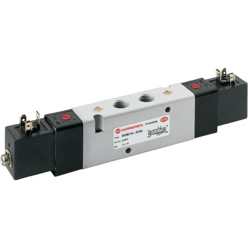 Norgren Valvola Pneumatica A Controllo Meccanico V61B513A-A213L 24 V/Dc Materiale Dell'Alloggiamento In Alluminio Materiale Isolante Nb