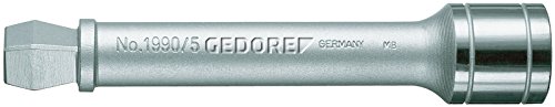 Gedore Cardano Prolunga Per 1990-Kr 5 Din 3120, 1/2 Pollici, Quadrato, Lunghezza 5 Pollici, 1 Pezzo, 6173180