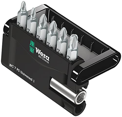 Wera 05056296001 Assortimento Di Bit-Check 7