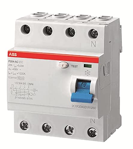 Abb F204 A 40A 100Ma Interr.Differenz. Puro 4P