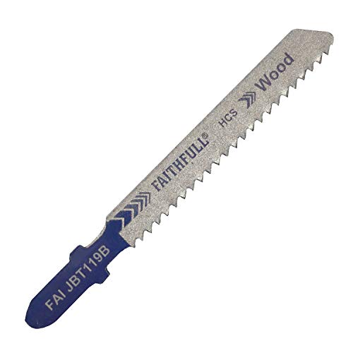 Faithfull Jigsaw Blades (5) Wood T119B