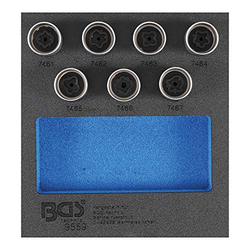 Bgs 9559 – Set Di Strumenti Per Ruote Per Opel, Vauxhall (Tipo D), 7 Pezzi