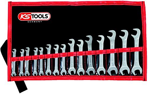 Dbl.Open End Spanner Set, 15Pcs