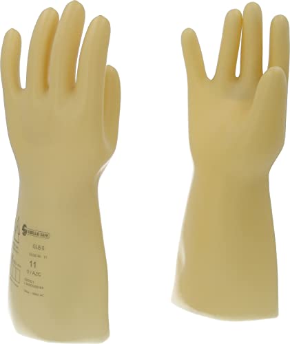 Glove For Electricians With Protective Insulation, Size 11, White