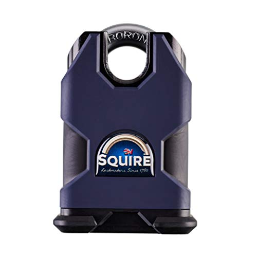 Lucchetto Pesante Squire (Ss50Cs) - Grillo Chiuso Più Duro - Lucchetto Durevole Roccaforte - Acciaio Legato Per Resistenza Alla Corrosione - Serratura