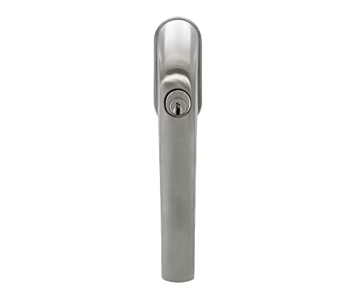 Abus Fg300 Al0145 Maniglia Con Blocco Antifurto, Serratura A Spinta Con Cilindro Per Finestre, Chiave Maestra, Livello Di Sicurezza: 5, 89979, Ottica 