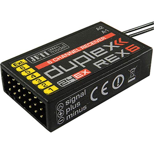 Jeti Jdex-Rr6 80001237 Rex 6 - Ricevitore A 6 Canali, 2,4 Ghz