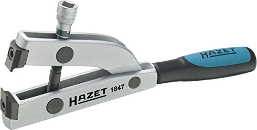 Hazet 1847 Pinza Di Serraggio Per Guarnizioni Di Assi, Multicolore, Attacco Quadro, Cavo, 10 Mm 3/8 Di Pollice