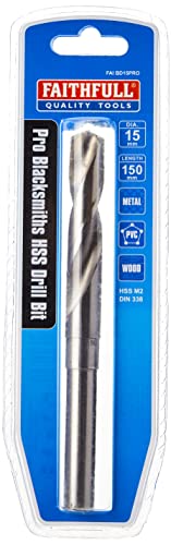 Faithfull Bd15Pro M2 - Punta Professionale Per Trapano Hss Blacksmiths