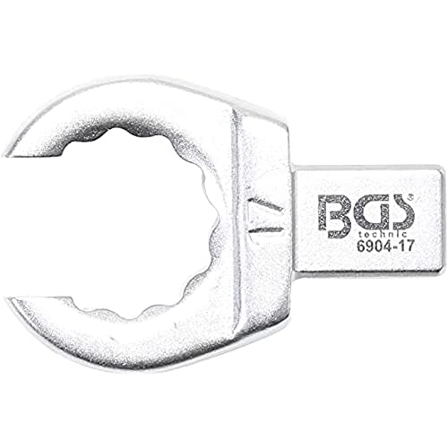 Llave De Anillo Insertable | Abierta | 17 Mm | Sujeción 9 X 12 Mm