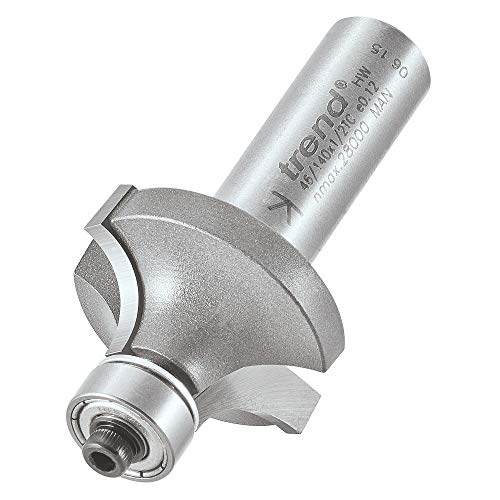 Trend 46/140X1/2Tc Bearing Guided Ovolo Cutter 9.5Mm Radius