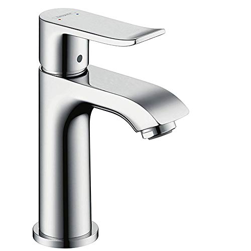 Hansgrohe Metris Miscelatore Monocomando Lavabo 100 Lavamani Con Saltarello, Cromo, 31088000