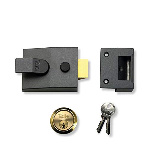 Yale Locks 91 - Chiavistello Base Dmg, Cilindro In Ottone, 60 Mm