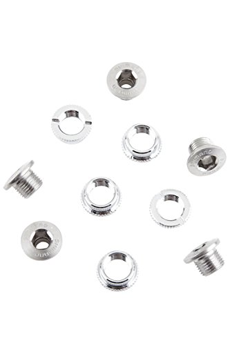 Shimano Fc-7710, Viti Fissaggio Corona, Grigio, 6 Mm