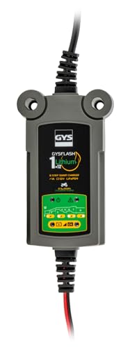 Gys, Gysflash Lithium 1.12, Caricatore/Mantenitore Di Carica, Inverter, 230V, Fornito Con Morsetti E Connettori, 029675