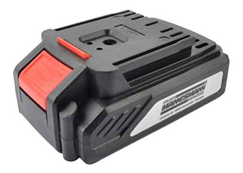 Brüder Mannesmann Werkzeuge M17681 Replacement Battery, Grey
