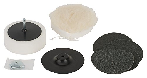 Bosch Professional 0603004101 S24 Set Per Lucidatura Con Trapano, 8 Pezzi