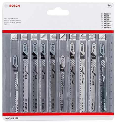 Bosch Professional Set Calar Blíster: Wood Clean: 10 Uds